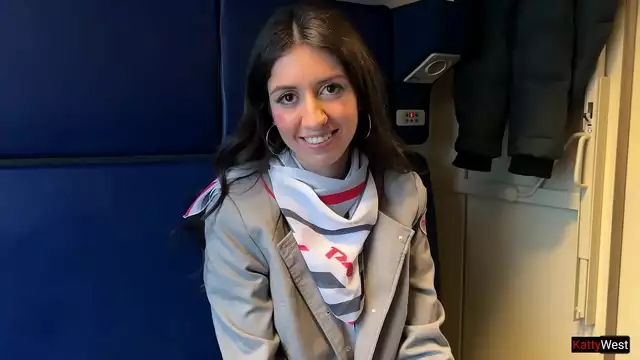 Sexy Conductor's Steamy Affair on the Train: Hope She Doesn't Get Fired!